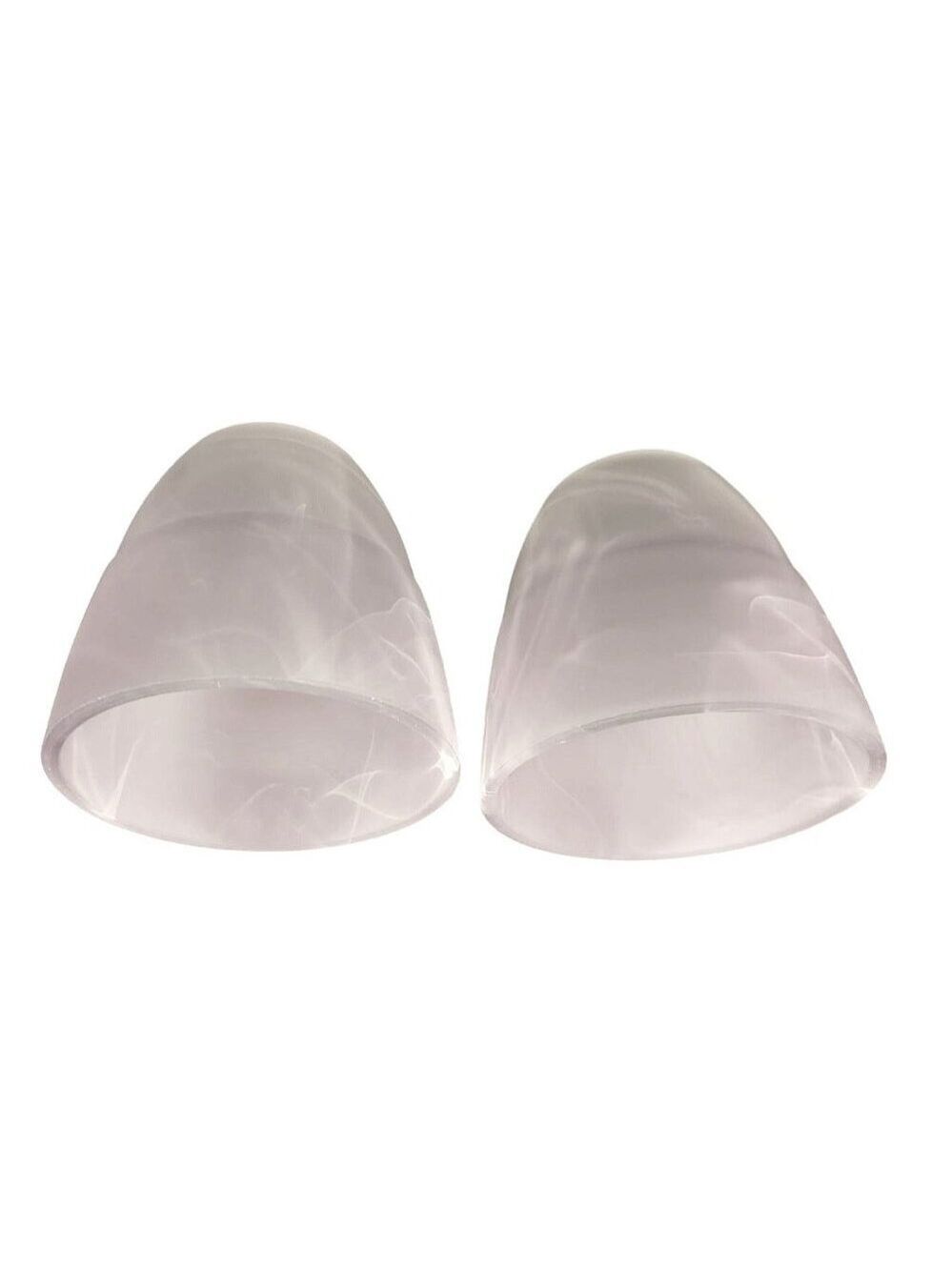 Frosted Glass Lamp Shade Bulb Cover Smoky Lavender Ceiling Fan Light Shade